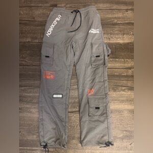 Gray Cargo Pants